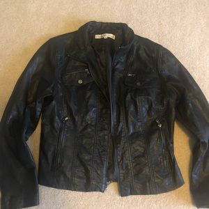 Kenneth Cole Women Leather Jacket